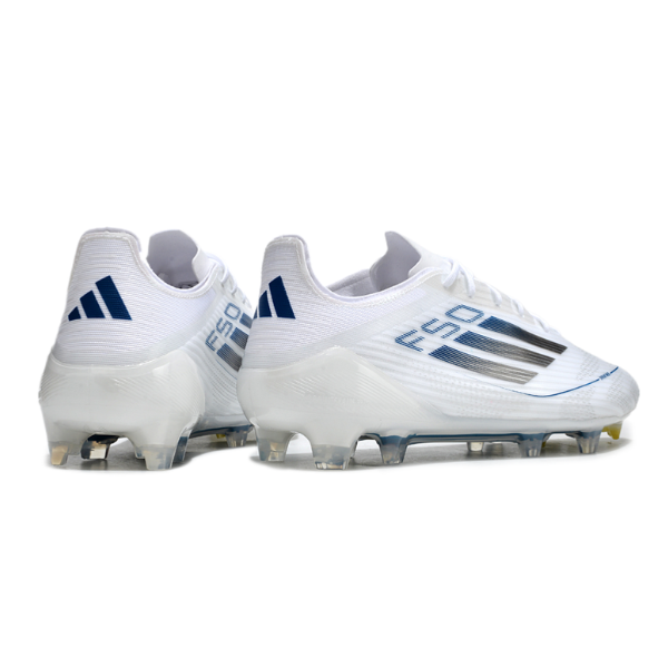 Adidas F50 Elite White and Blue FG