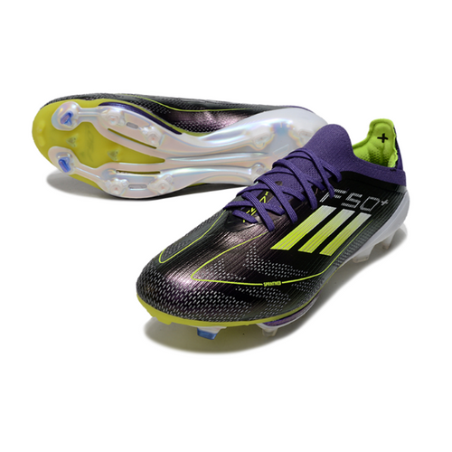 Adidas F50+ Elite Black and Yellow FG