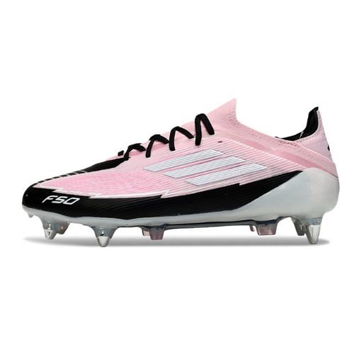 Adidas F50 Primeknit Elite Light Pink and Black SG
