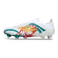 Adidas F50 Elite Laceless White Green and Red SG