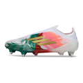 Adidas F50 Elite Laceless White Red and Green SG