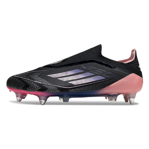 Adidas F50 Elite Without Laces Black and Pink SG Kids