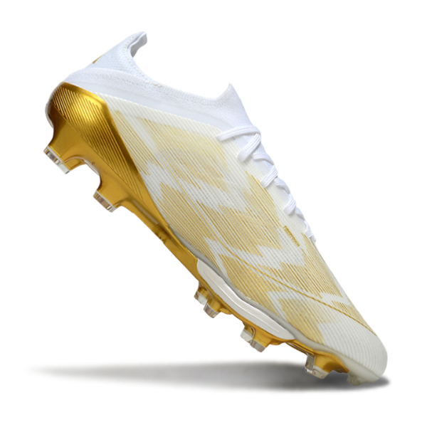 Adidas F50+ Elite White and Gold FG