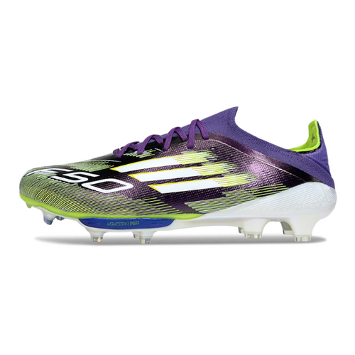 Adidas F50+ Elite Purple and Green FG
