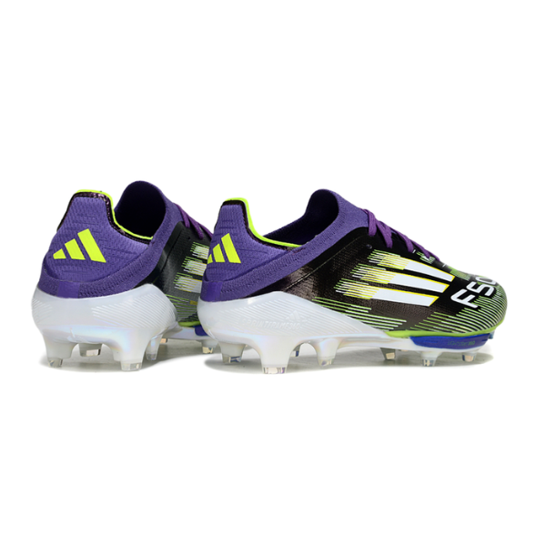 Adidas F50+ Elite Purple and Green FG