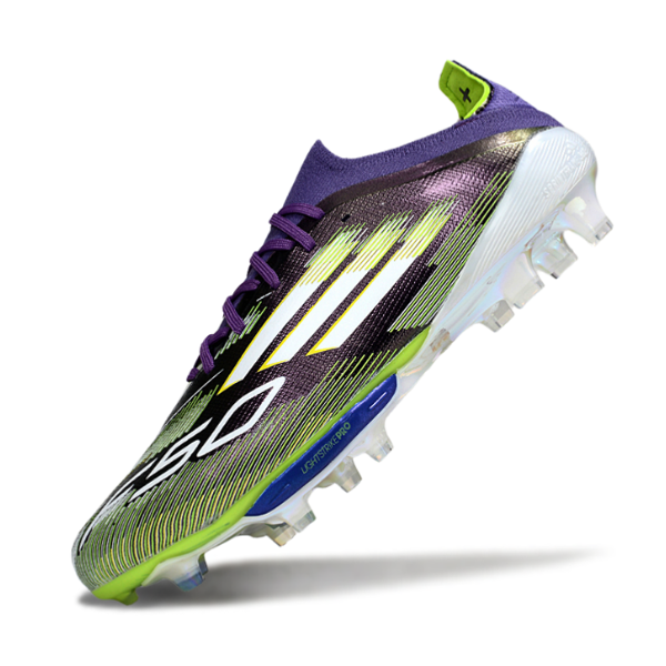 Adidas F50+ Elite Purple and Green FG