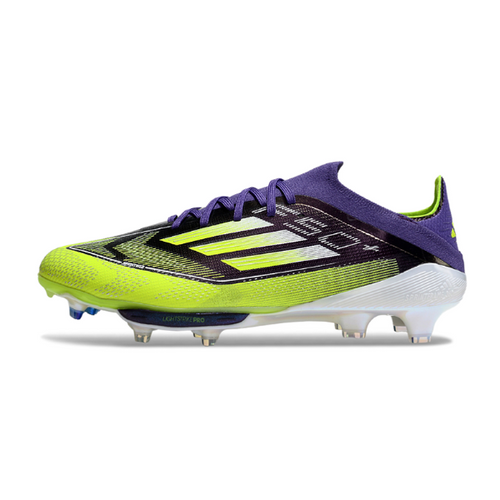 Adidas F50+ Elite Purple and Green FG