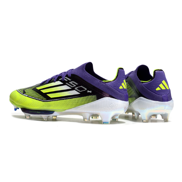 Adidas F50+ Elite Purple and Green FG