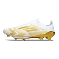 Adidas F50+ Elite Laceless White and Gold FG