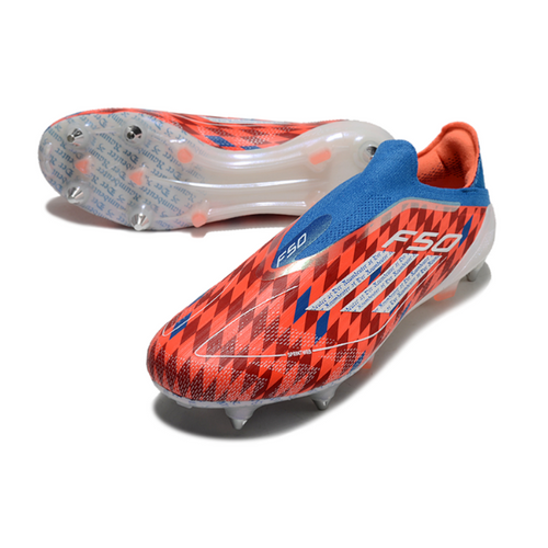 Adidas F50 Elite Laceless Raumdeuter Pack Black and White SG