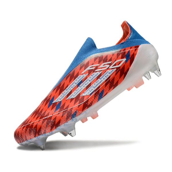 Adidas F50 Elite Laceless Raumdeuter Pack Black and White SG