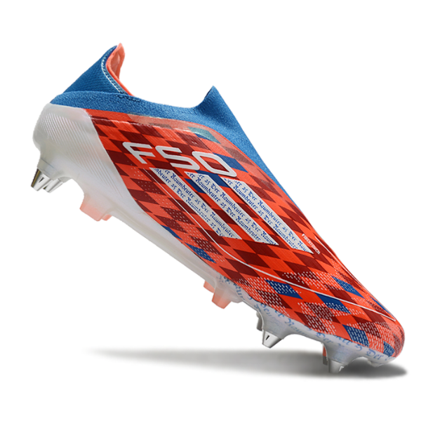 Adidas F50 Elite Laceless Raumdeuter Pack Black and White SG