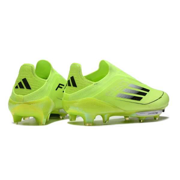 Adidas F50+ Elite Laceless Green and Black FG
