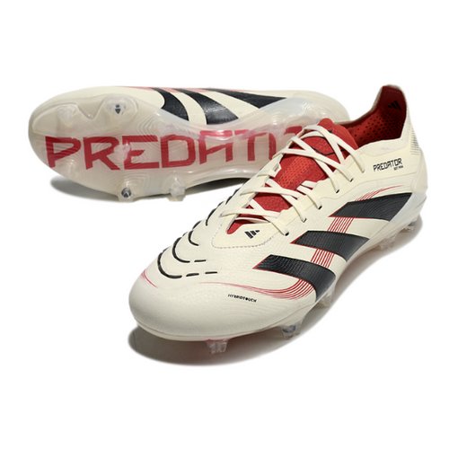 Adidas Predator 25 Elite Goal Hunter Pack Black and Red FG