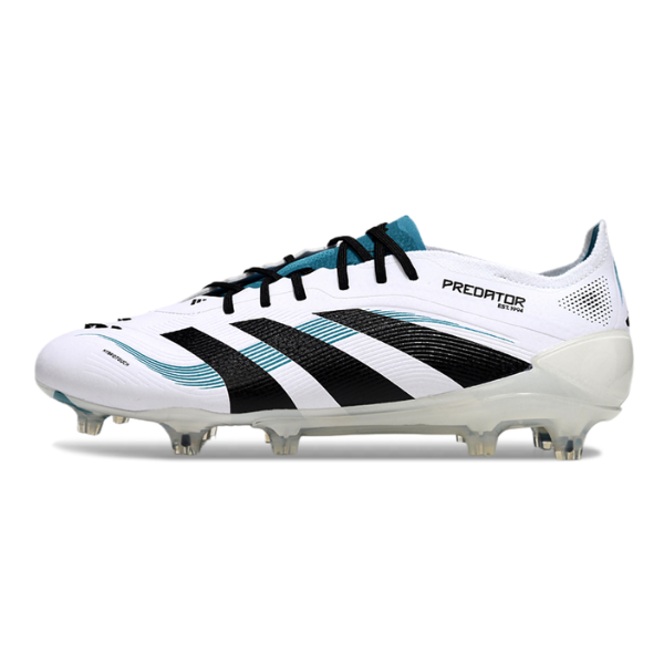 Adidas Predator 25 Elite White and Blue FG