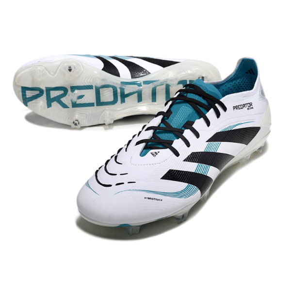 Adidas Predator 25 Elite White and Blue FG