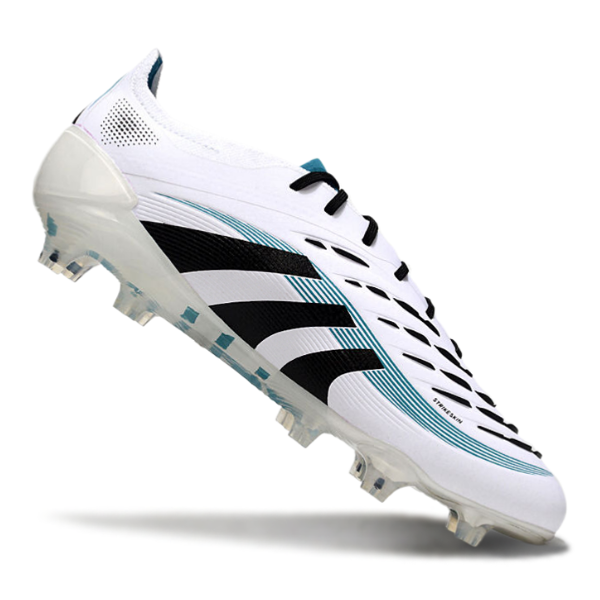 Adidas Predator 25 Elite White and Blue FG