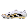 Adidas Predator 25 Elite White and Gold FG