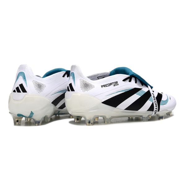Adidas Predator 25 Elite Tongue White and Blue FG