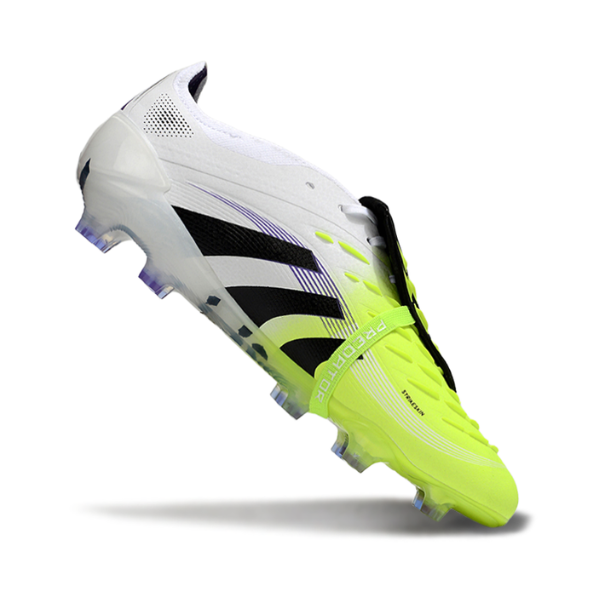 Adidas Predator 25 Tongue Elite White and Green FG
