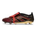Adidas Predator 25 Elite Tongue Black and Red FG
