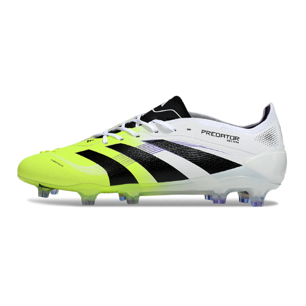 Adidas Predator 25 Elite White and Green FG
