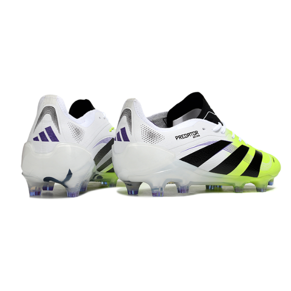 Adidas Predator 25 Elite White and Green FG