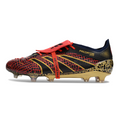Adidas Predator 25 Elite Tongue Black Red and Yellow FG