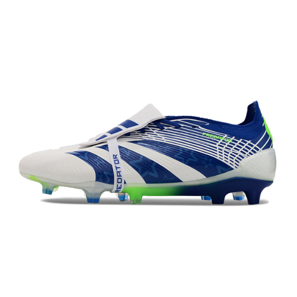 Adidas Predator 30 Elite Tongue White Blue and Green FG