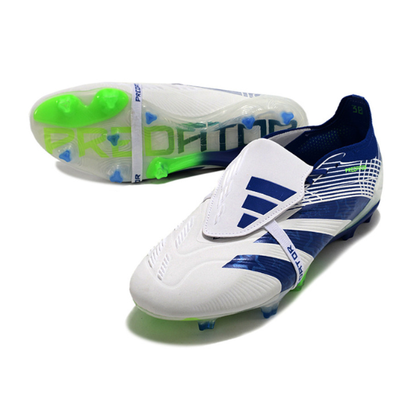 Adidas Predator 30 Elite Tongue White Blue and Green FG