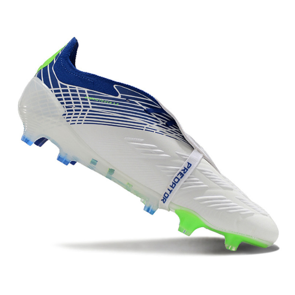 Adidas Predator 30 Elite Tongue White Blue and Green FG