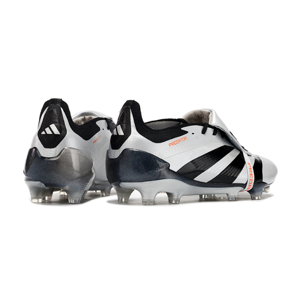 Adidas Predator 30 Elite Tongue Silver and Black FG