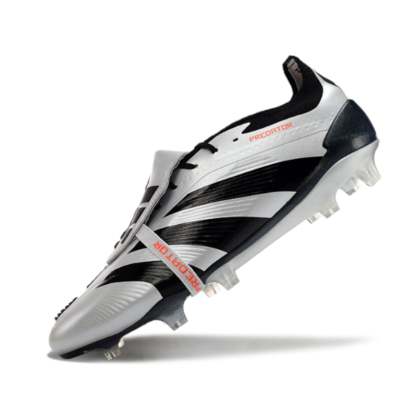 Adidas Predator 30 Elite Tongue Silver and Black FG