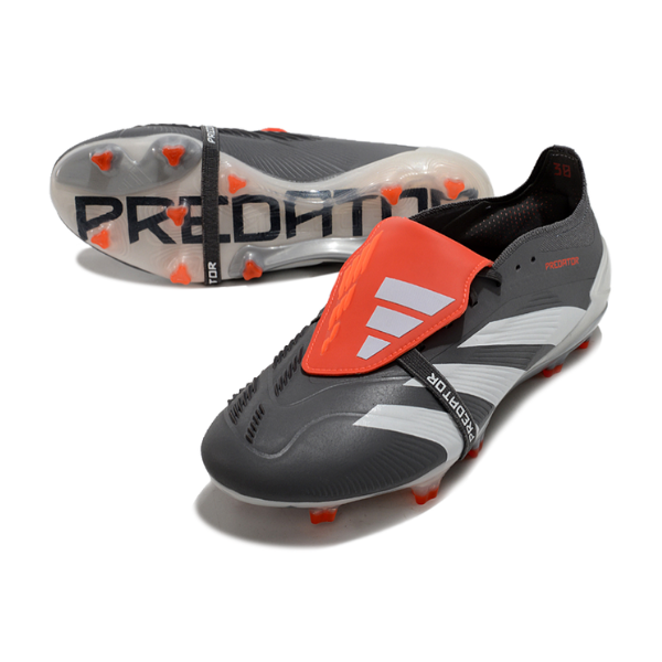 Adidas Predator 30 Elite Tongue Grey and White FG