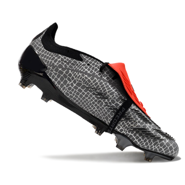 Adidas Predator 30 Elite Tongue Gray and Black FG