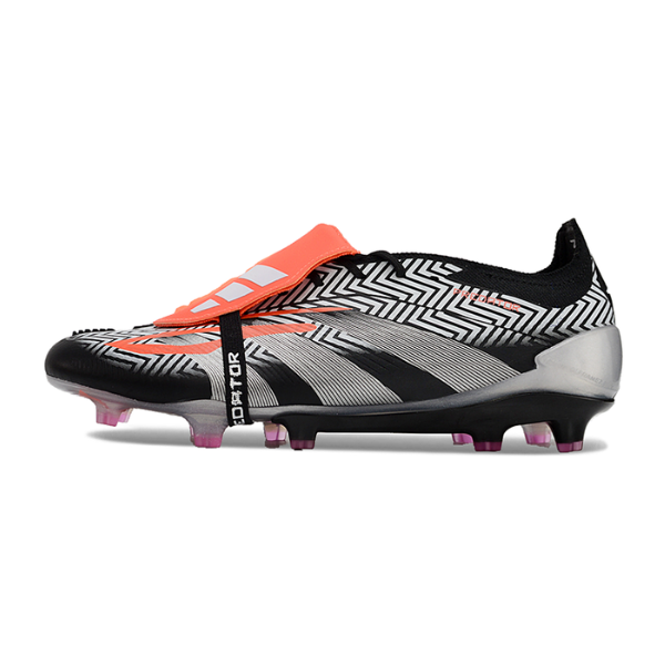 Adidas Predator 30 Elite Tongue Silver Gray and White FG