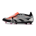 Adidas Predator 30 Elite Tongue Silver Gray and White FG