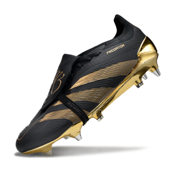 Adidas Predator 30 Elite DF Black and Gold SG
