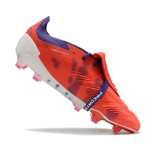 Adidas Predator 30 Elite Tongue Red White and Purple FG