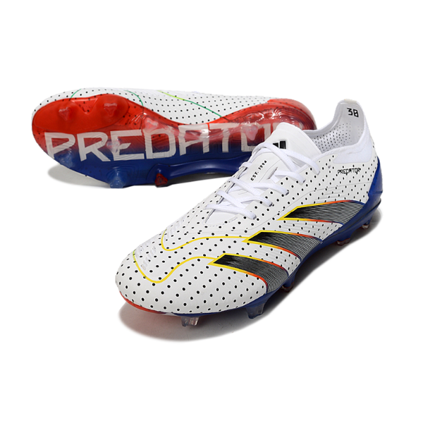 Adidas Predator 30 Elite White Blue and Orange FG