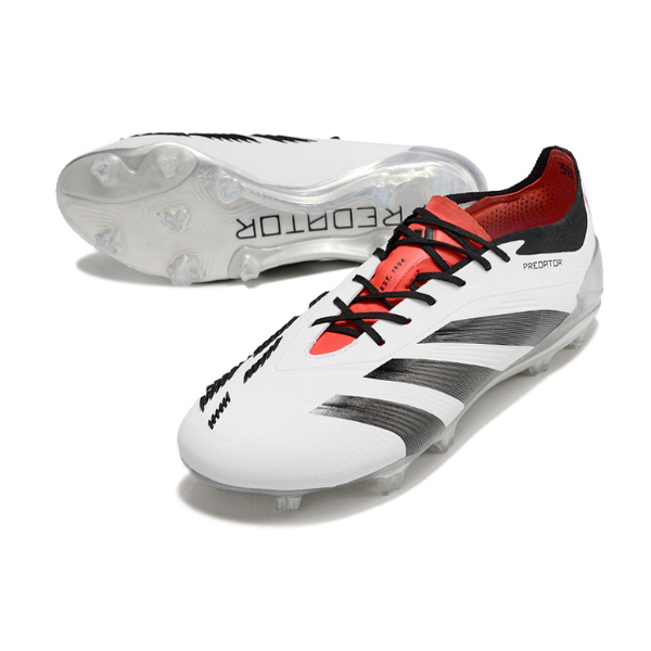 Adidas Predator 30 Elite White Black and Red FG