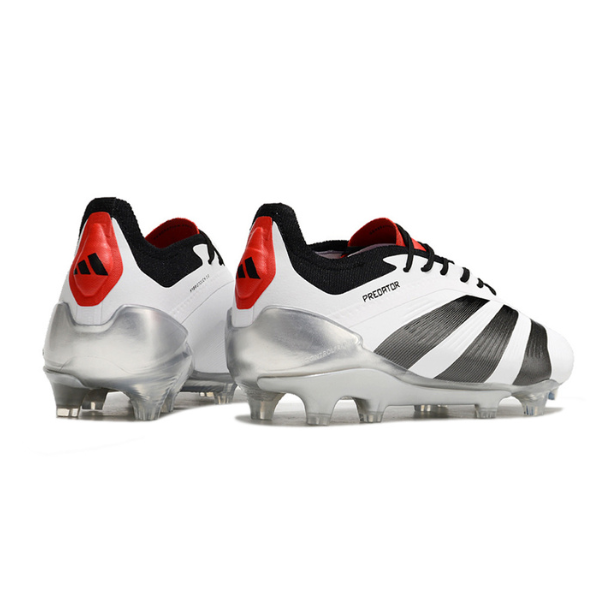 Adidas Predator 30 Elite White Black and Red FG