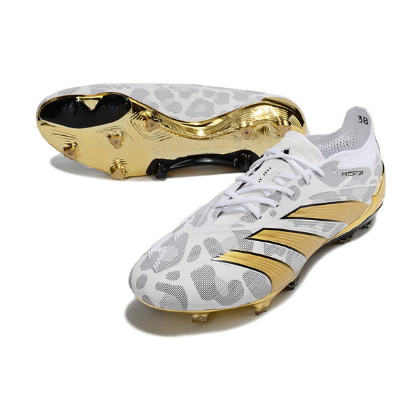 Adidas Predator 30 Elite Gray and Gold FG