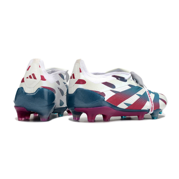 Adidas Predator 30 Elite Tongue White Light Blue and Pink FG
