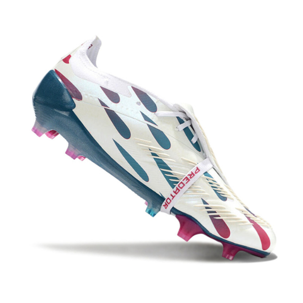 Adidas Predator 30 Elite Tongue White Light Blue and Pink FG