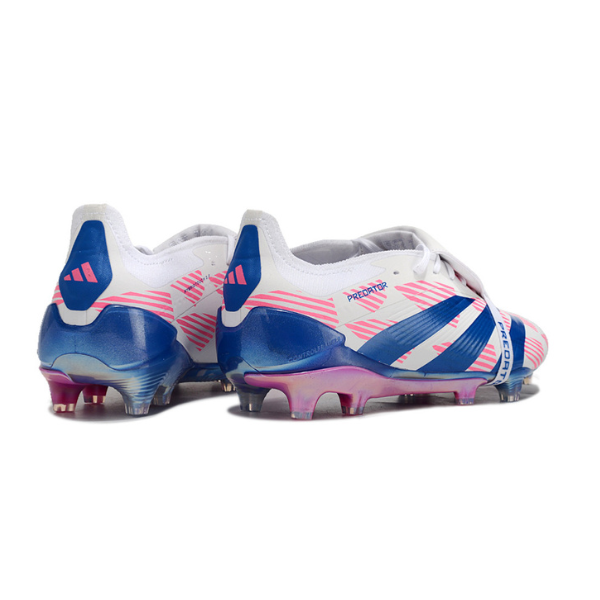 Adidas Predator 30 Elite Tongue White Blue and Pink FG