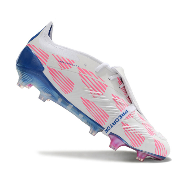 Adidas Predator 30 Elite Tongue White Blue and Pink FG