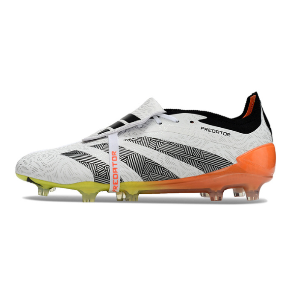 Adidas Predator 30 Elite Tongue White Orange and Gray FG