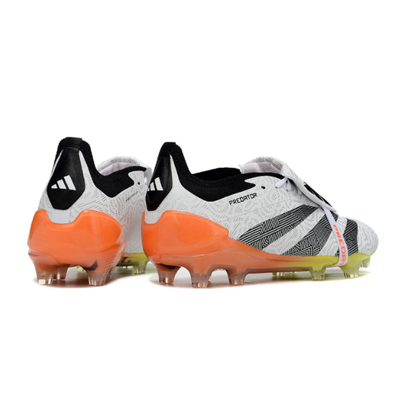 Adidas Predator 30 Elite Tongue White Orange and Gray FG