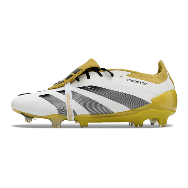 Adidas Predator 30 Elite Tongue White and Gold FG
